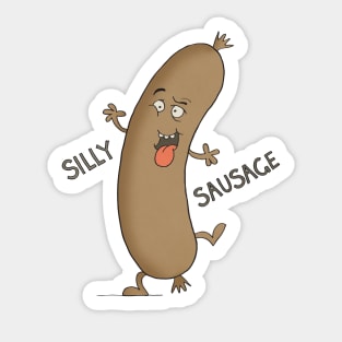 Silly Sausage Sticker